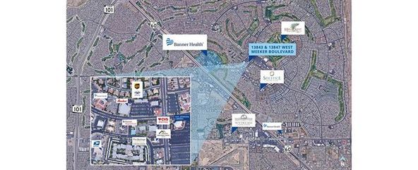New Medical Office Development for Sale or Lease: 13843 and 13847 W Meeker Blvd, Sun City West, AZ 85375